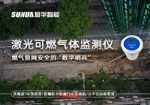 燃气管网安全的“数字哨兵”：激光可燃气体监测仪